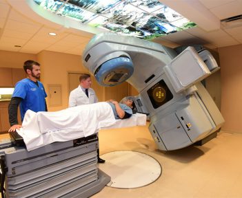 RapidArc™ Radiotherapy Machine with Patient - Mid-Florida Cancer Centers