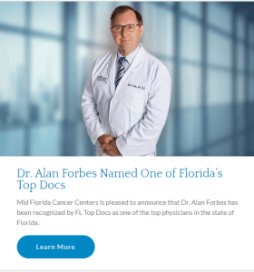 Dr. Alan Forbes Named to Florida Top Docs